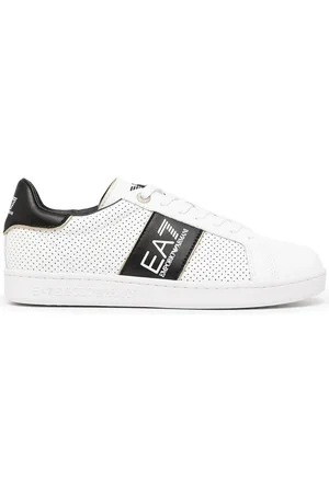 EA7 Geperforeerde sneakers