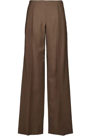 Fendi Pantalon met wijde pijpen