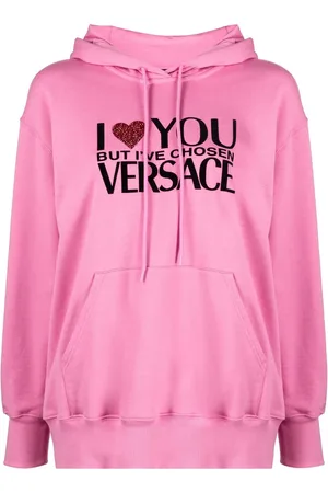 VERSACE Hoodie verfraaid met kristallen