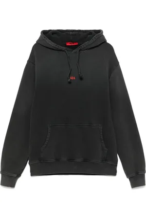 424 FAIRFAX Hoodie met geborduurd logo