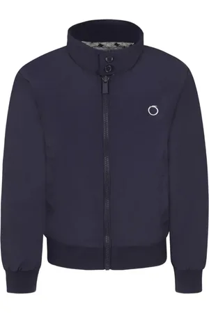 Trussardi Bomberjack met geborduurd logo