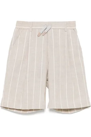 ELEVENTY Gestreepte shorts