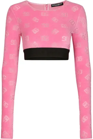 Dolce & Gabbana Cropped top met DG