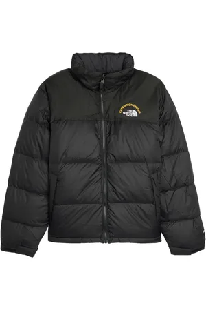 The North Face Gewatteerd jack met logoprint