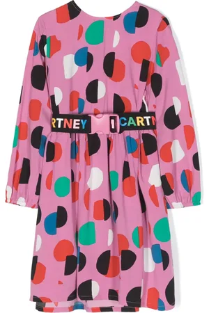 Stella McCartney Jurk verfraaid met logo