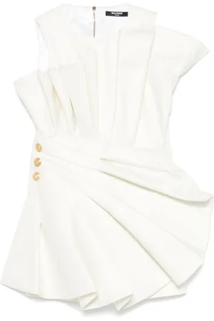 Balmain Jurk met gedrapeerd detail