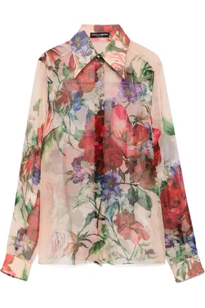 Dolce & Gabbana Blouse met Camellia