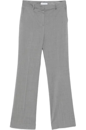 Manuel Ritz Flared broek van scheerwol