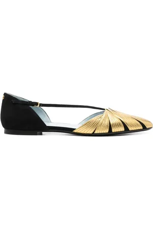 VALENTINO GARAVANI Leren ballerina