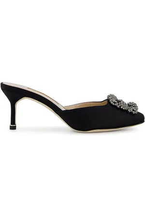 Manolo Blahnik 50 mm Hangisimu muiltjes