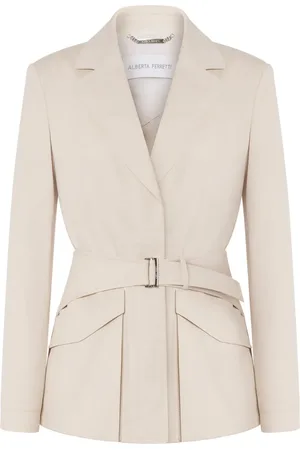 Alberta Ferretti Blazer met ceintuur