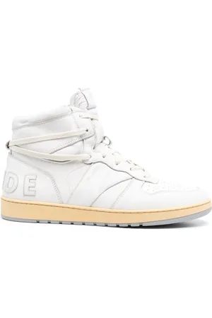 Rhude Sneakers met leren vlakken