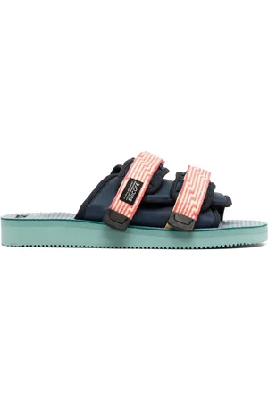 SUICOKE Moto sandalen met klittenband