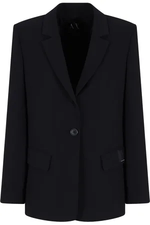 Armani Exchange Blazer met enkele rij knopen