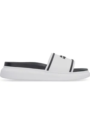Alexander McQueen Slippers met logo
