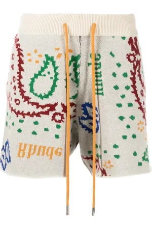 Rhude Intarsia shorts