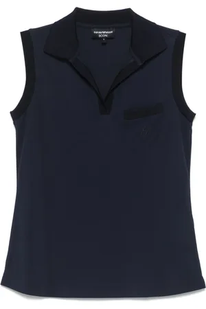 Emporio Armani Top met geborduurd logo