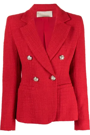 Elie saab Blazer met dubbele rij knopen