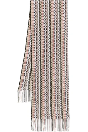 Missoni Sjaal met zigzag patroon