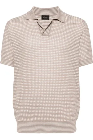 BRIONI Gebreid poloshirt