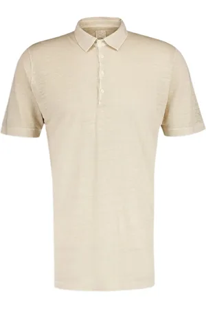 120% Lino Linnen poloshirt