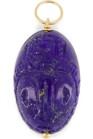 Aurélie Bidermann Scarabee hanger met lapis lazuli