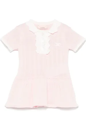 Elisabetta Franchi Jurk met geborduurd logo