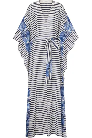 Alberta Ferretti Gestreepte jurk
