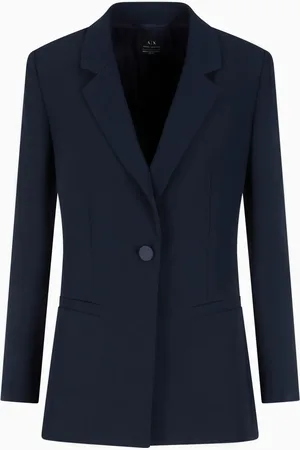 Armani Exchange Blazer met enkele rij knopen