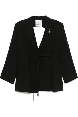 MARELLA X Emily Ratajkowski blazer met uitgesneden details