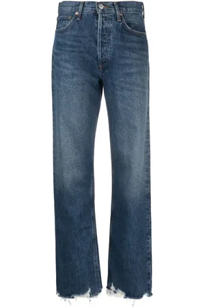 AGOLDE Gerafelde jeans