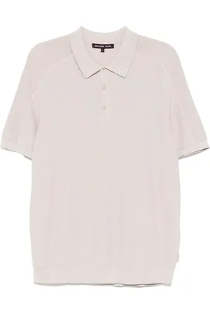 Michael Kors Poloshirt met textuur