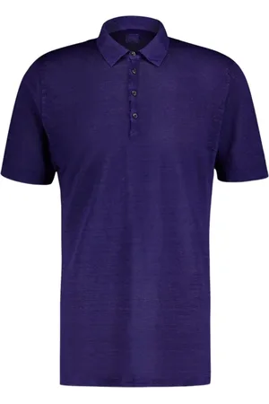 120% Lino Linnen poloshirt