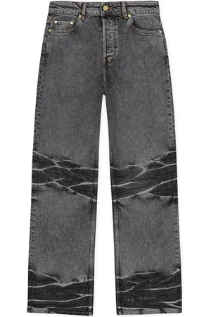 Ganni Jeans met wijde pijpen