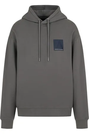 Armani Exchange Hoodie met logopatch