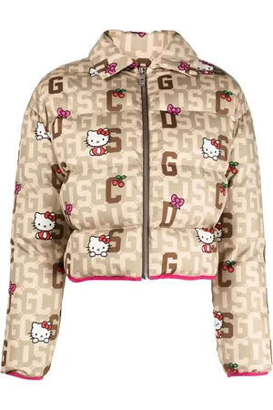 GCDS X Hello Kitty gewatteerd jack