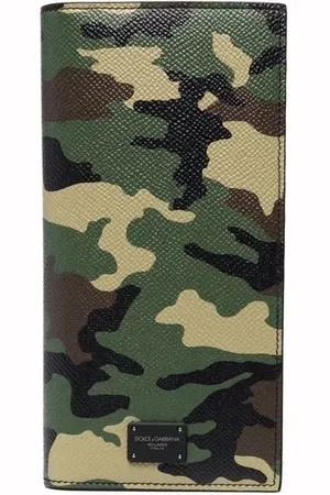 Dolce & Gabbana Portemonnee met camouflageprint