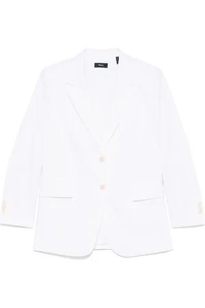 THEORY Blazer met enkele rij knopen