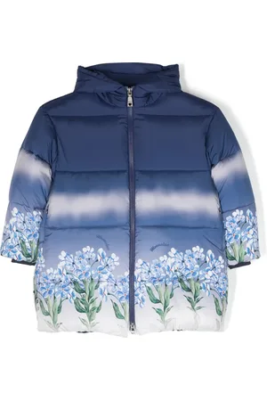 MONNALISA Donsjack met bloemenprint