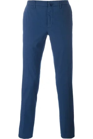 Incotex Geplooide skinny chinos