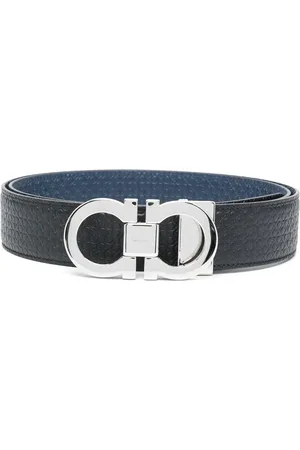 Salvatore Ferragamo Leren riem
