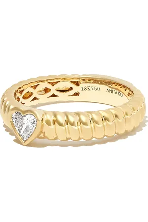 Anita 18kt geelgouden ring