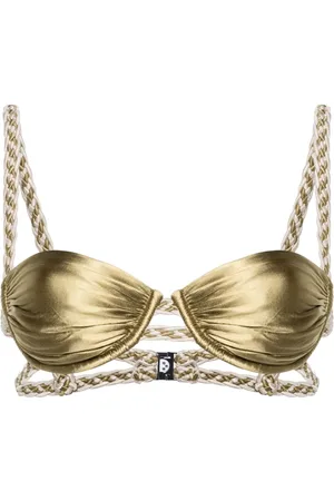 Isa Boulder Bikinitop met gevlochten bandjes