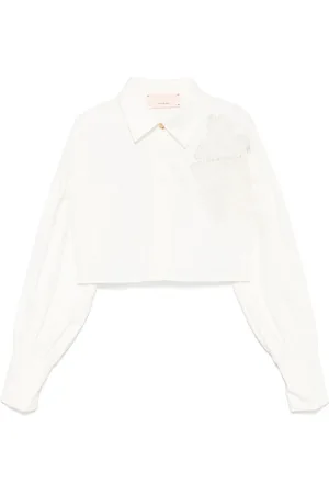 Elisabetta Franchi Shirt met kant