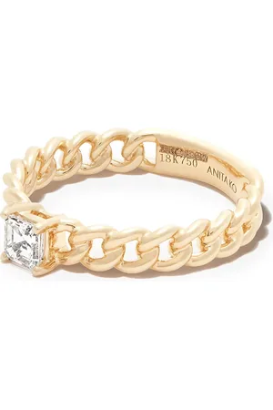Anita 18kt geelgouden ring