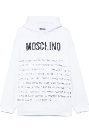 Moschino Hoodie met tekst