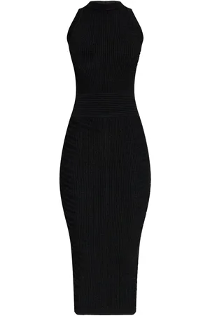 Balmain Geribbelde kokerjurk