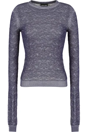 Giorgio Armani Trui met verlengde mouwen