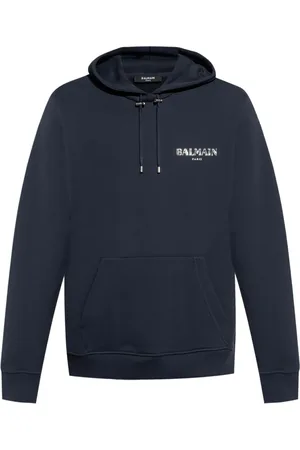 Balmain Hoodie met trekkoord en logo