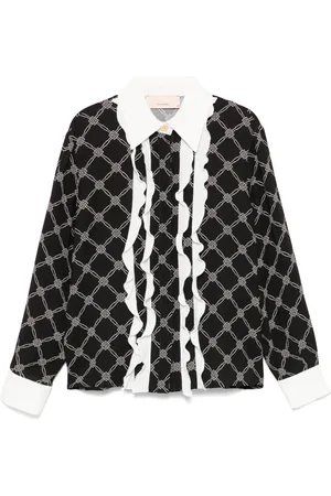 Elisabetta Franchi Shirt met logo
